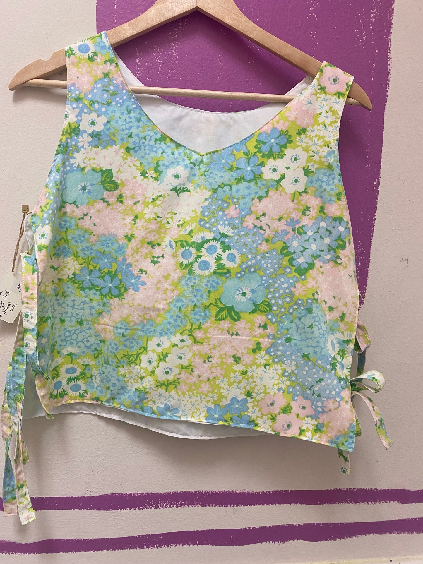 English Garden Tie Top