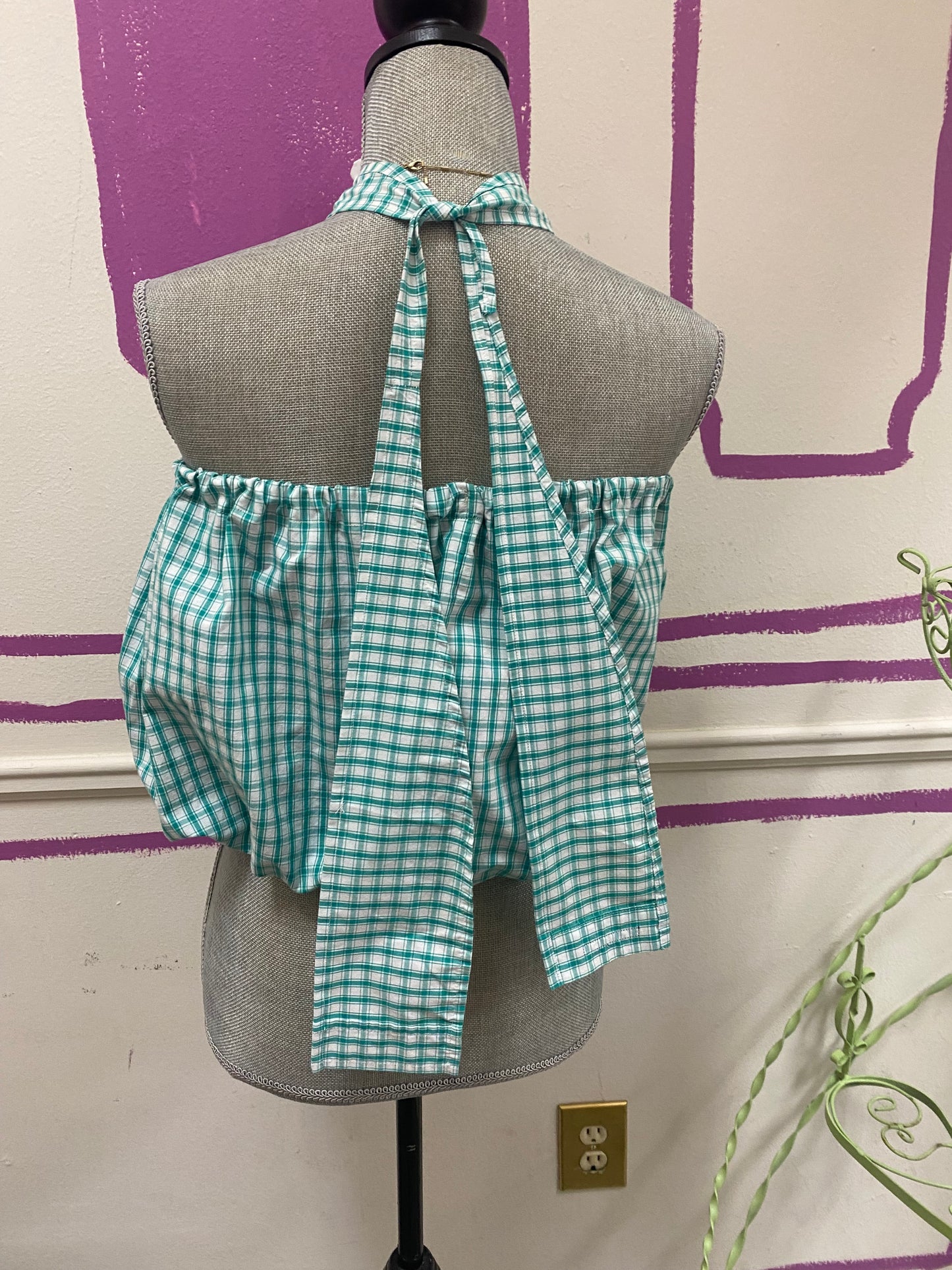 Bubble Top w/ Tie