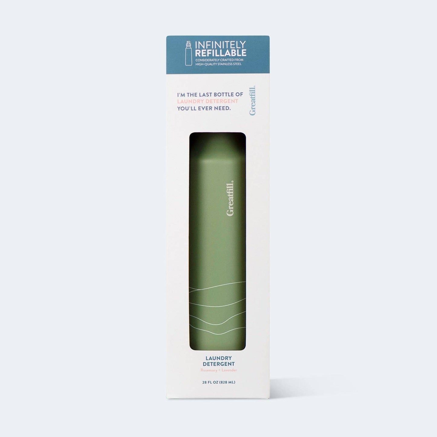 Laundry Detergent Forever Bottle (Empty)