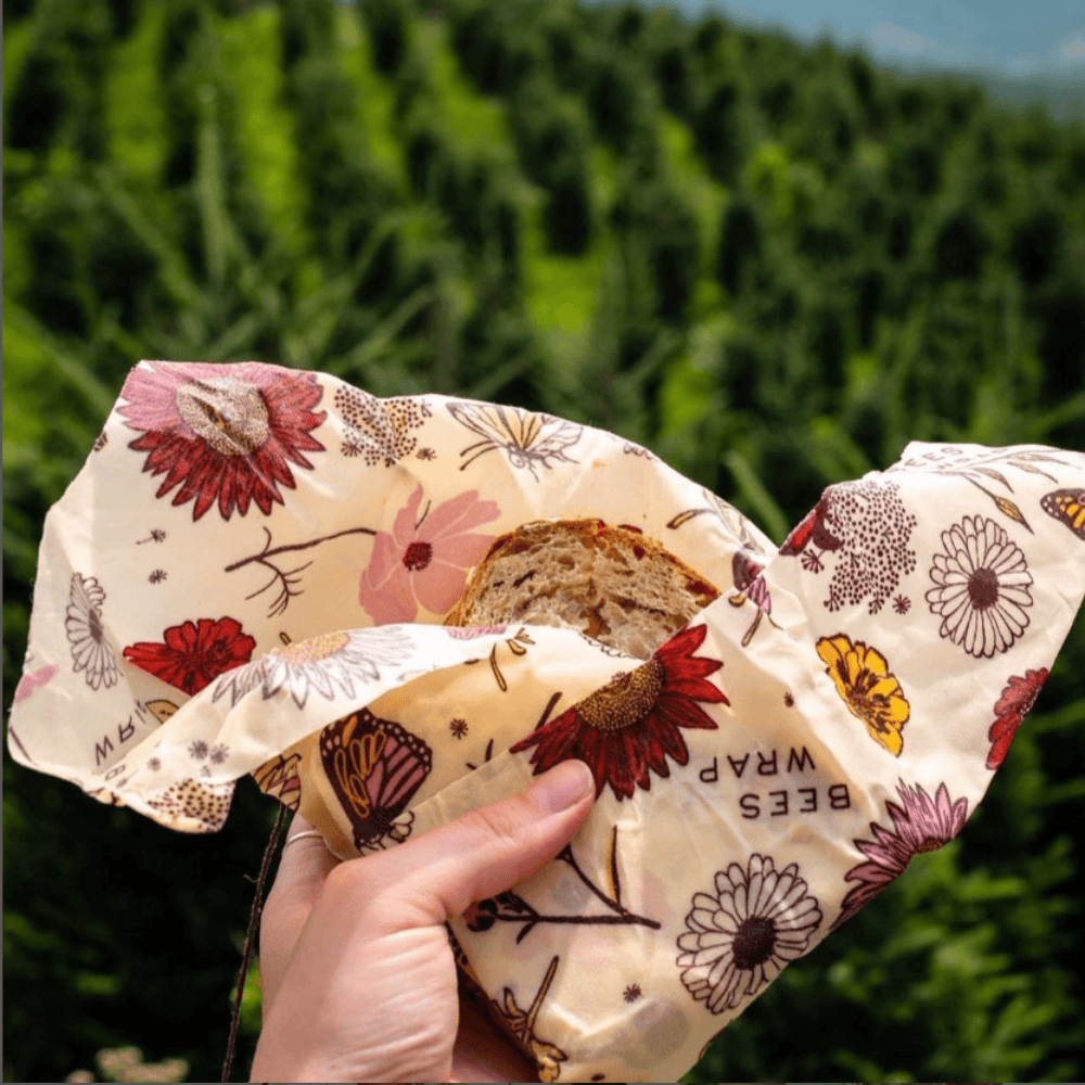 Sandwich Wrap - Meadow Magic, Vegan Wax