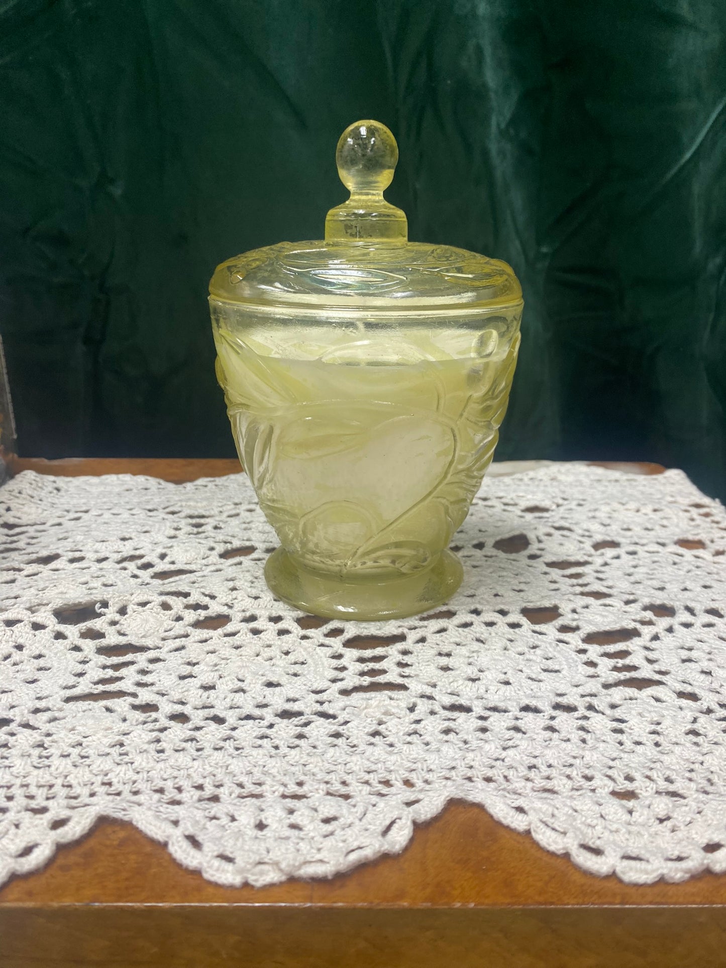 Federal Glass Candle