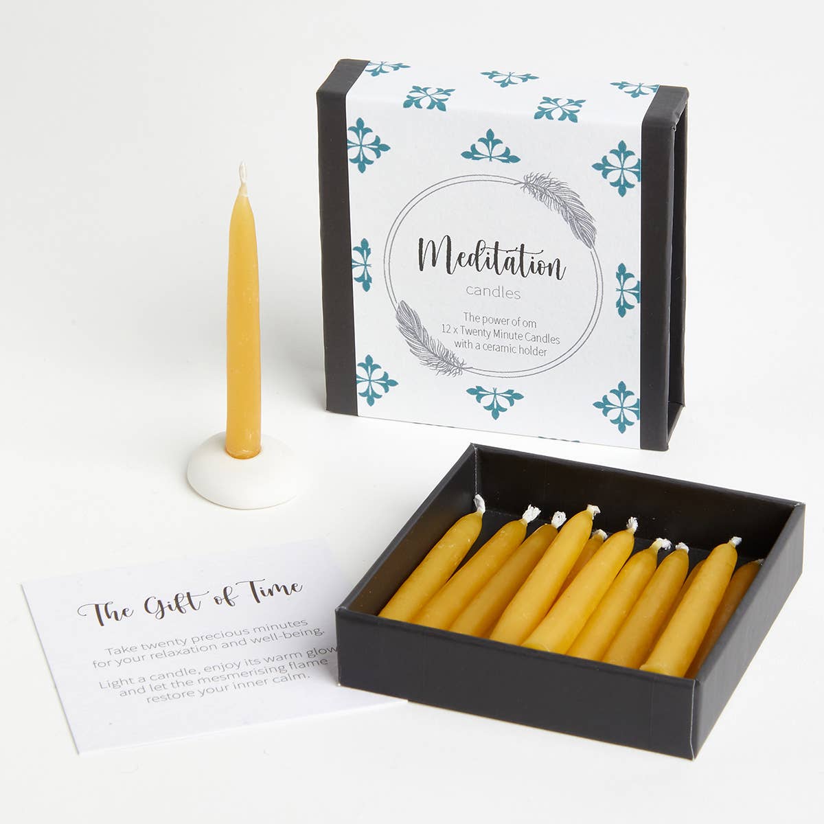 Mind Body Soul - Meditation Candles (wrap)