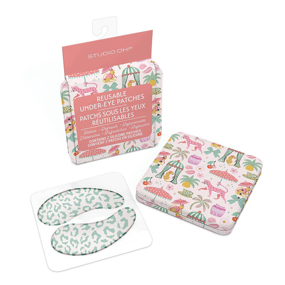 Leopard on Parade Reusable Under-Eye Patches