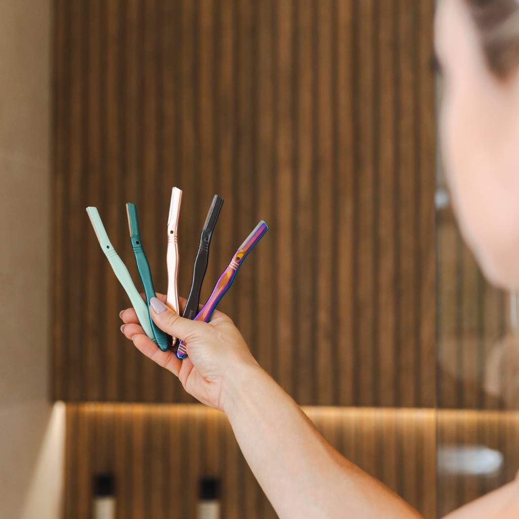 Dermaplaner Eyebrow Razor - Reusable Metal Razors (Shaper)