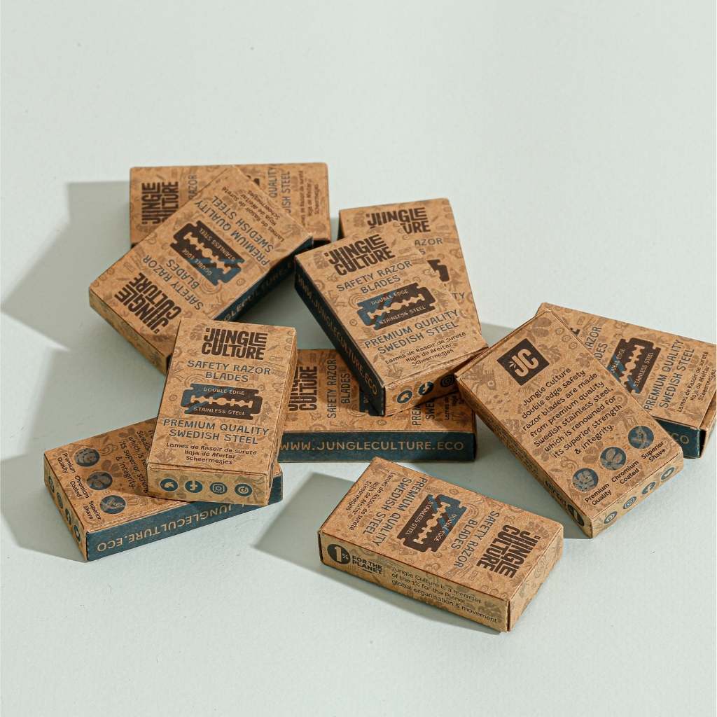 Pack of 10 Double Edge Safety Razor Blades | Jungle Culture