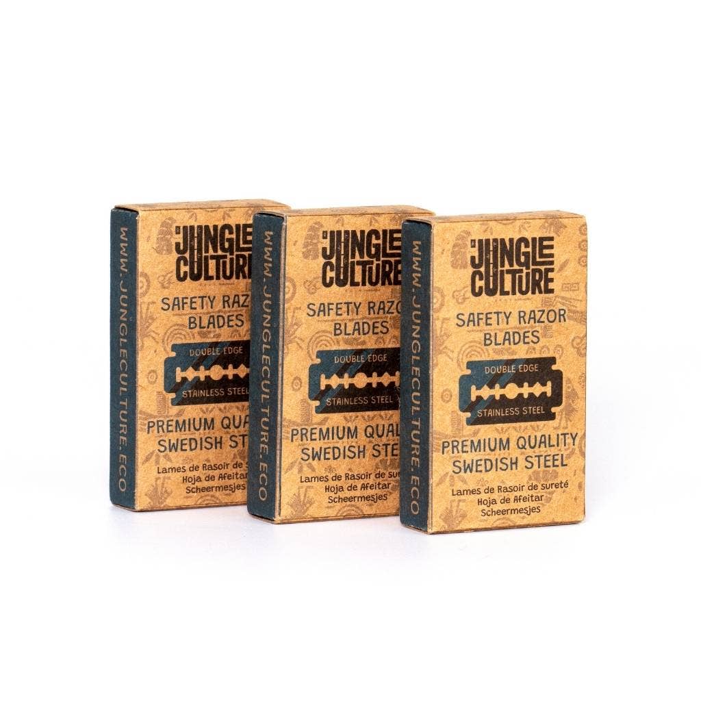 Pack of 10 Double Edge Safety Razor Blades | Jungle Culture