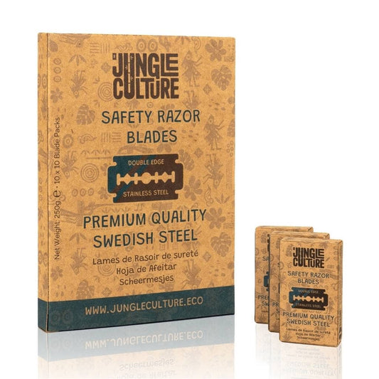 Pack of 10 Double Edge Safety Razor Blades | Jungle Culture