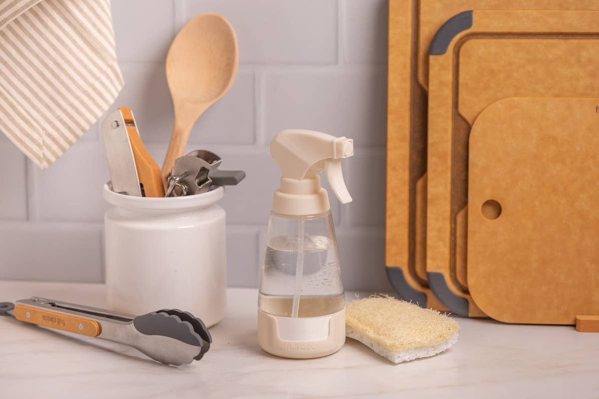 The Cleaning Solution 10oz Glass Spray Bottle