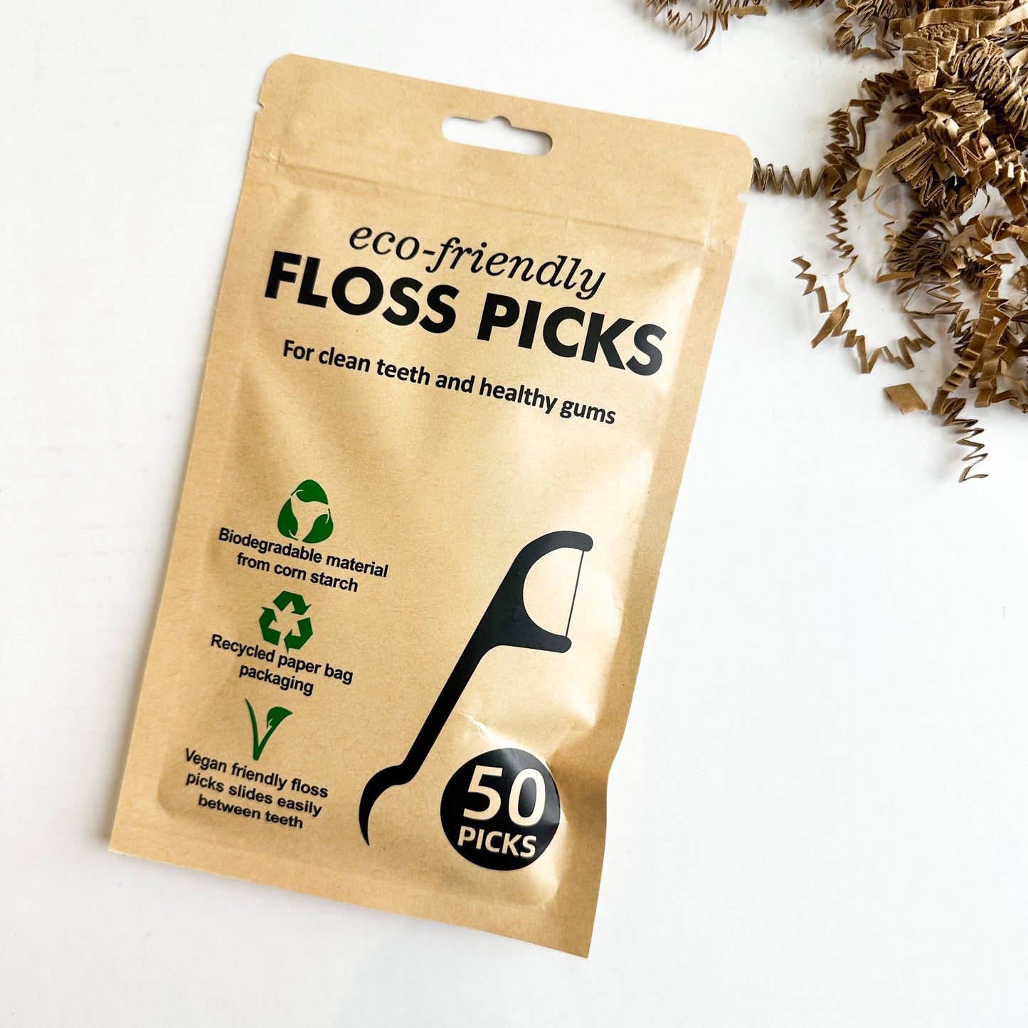 Eco Friendly Biodegradable Floss Picks