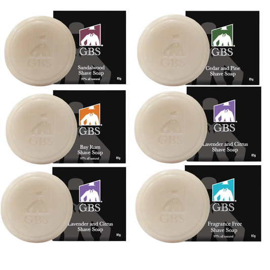 GBS Shaving Soaps 85 g   With or with out Shaving Brush