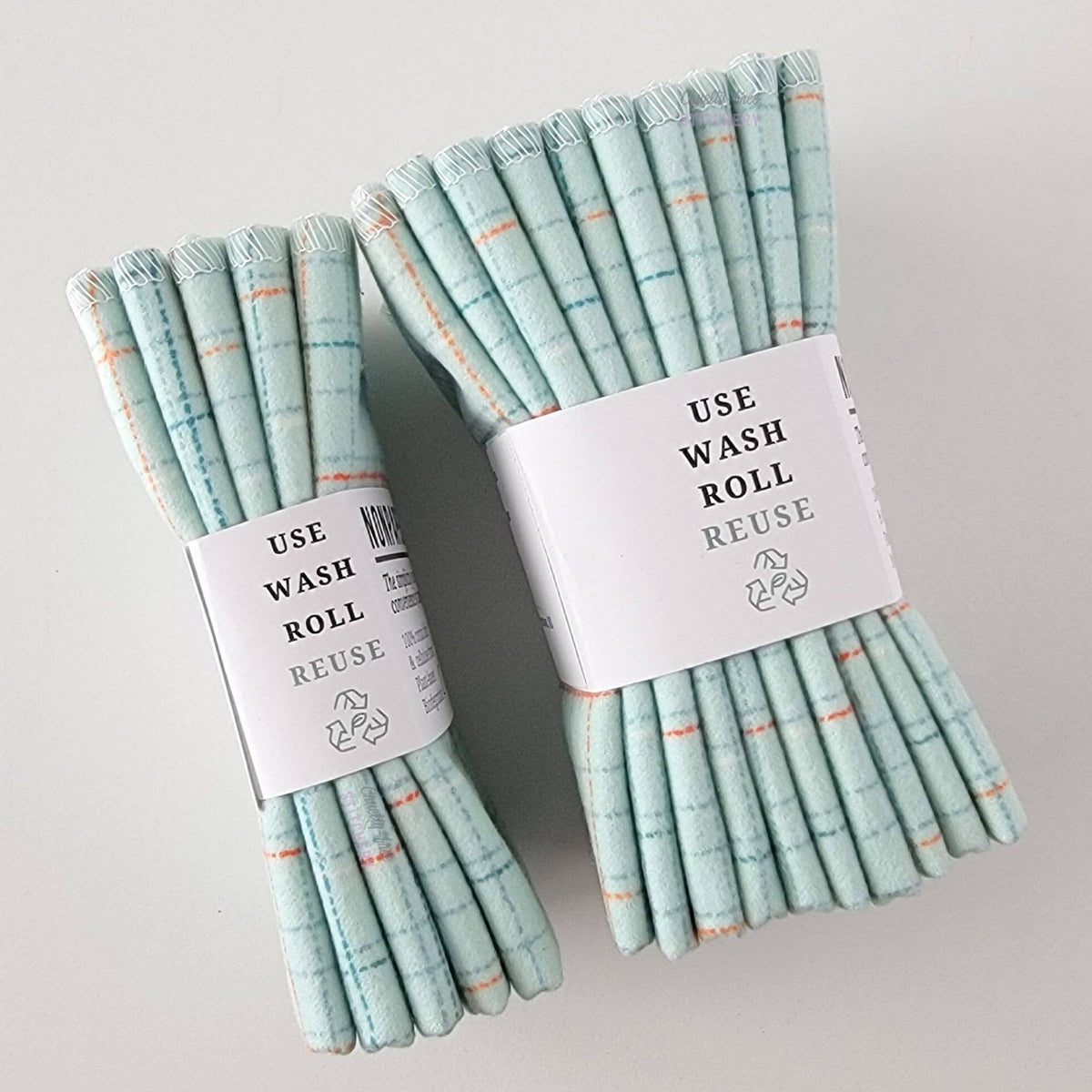 NonPaper Towels - Pale Blue Grid