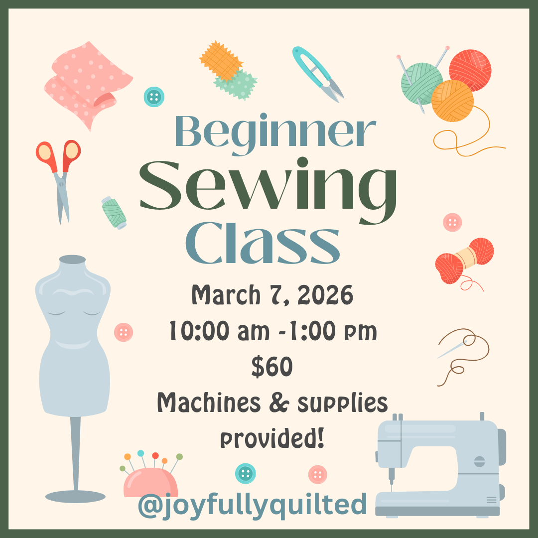 Beginner Sewing 3/7