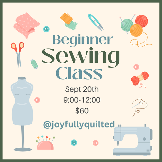 Beginner Sewing Class