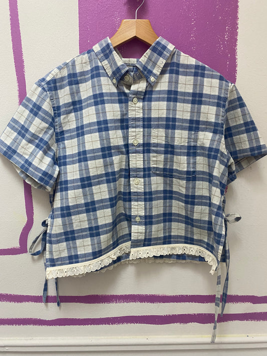 Plaid and Eyelet