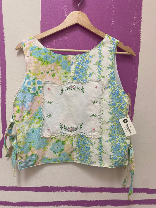 English Garden Tie Top