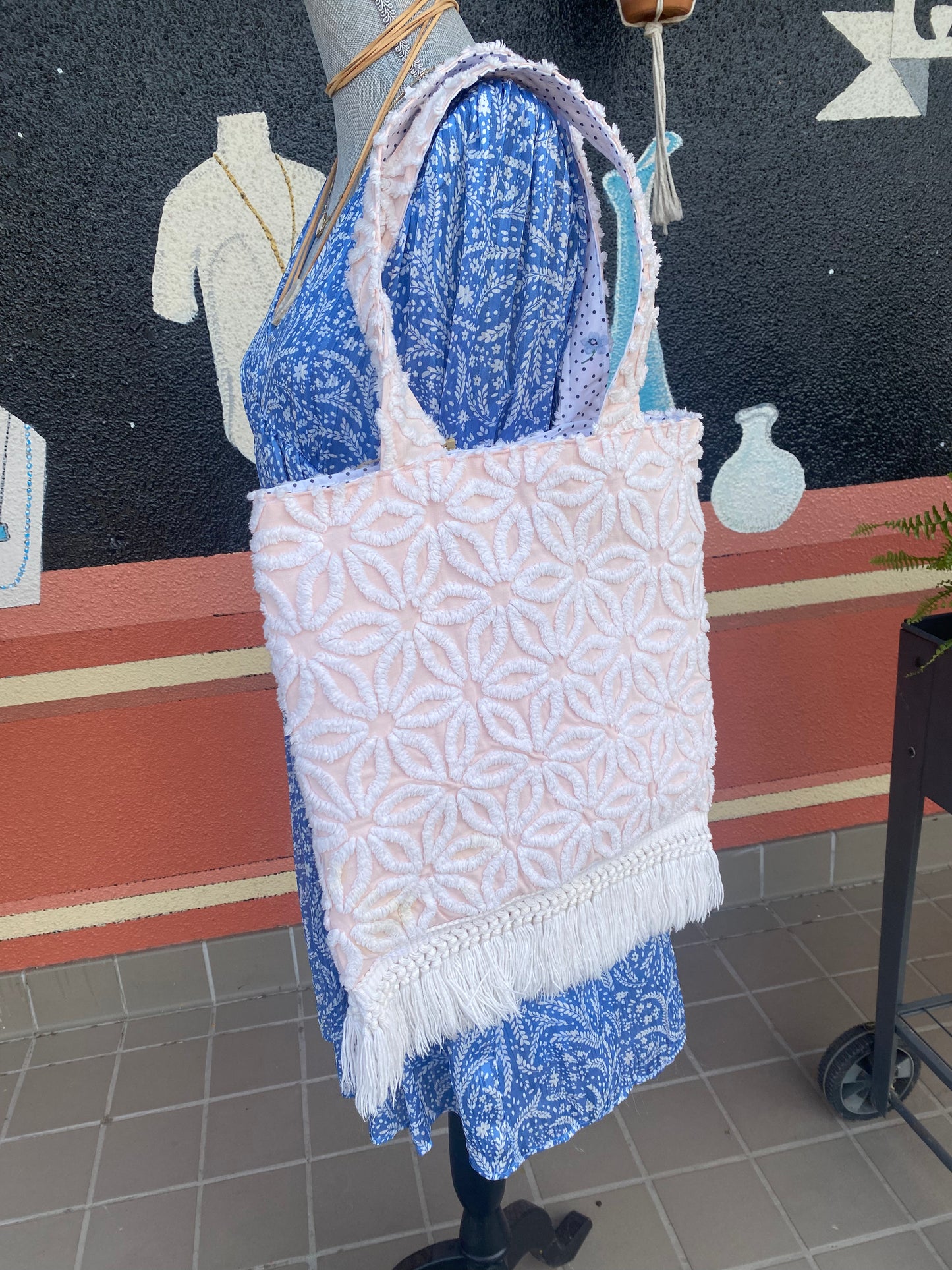 Chenille Tote