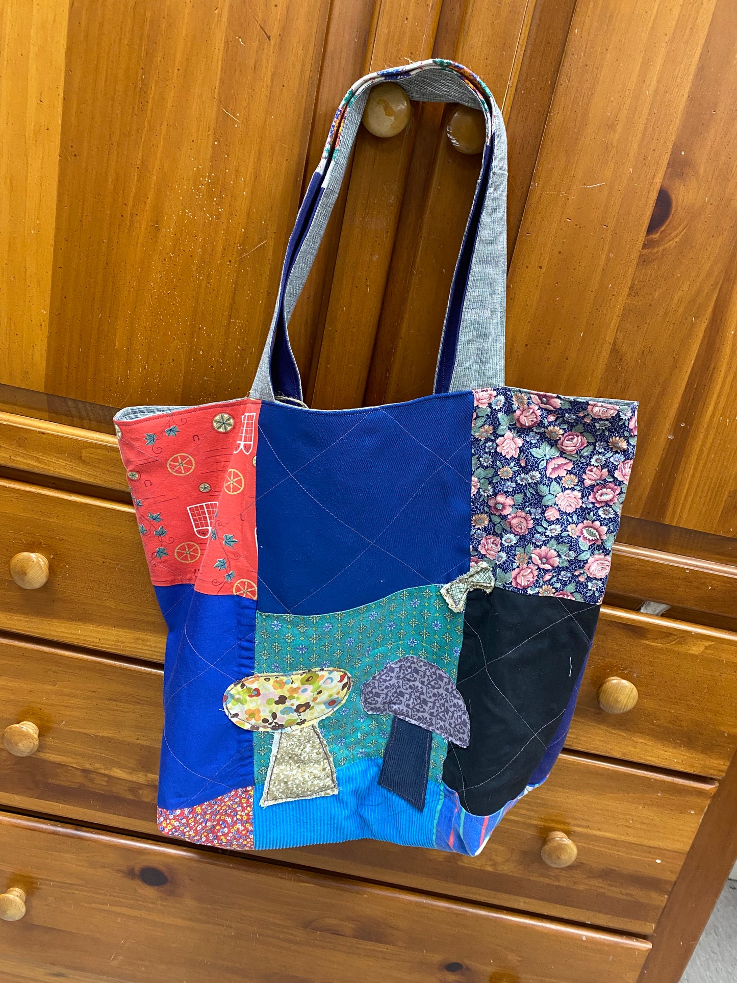 Large Mushroom Tote Bag