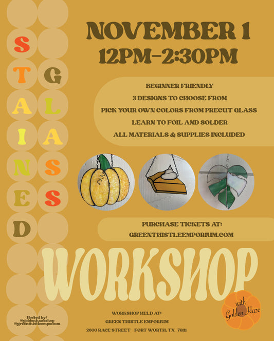 Stained Glass Workshop