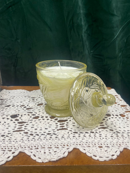 Federal Glass Candle