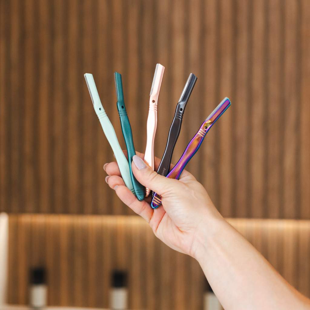 Dermaplaner Eyebrow Razor - Reusable Metal Razors (Shaper)