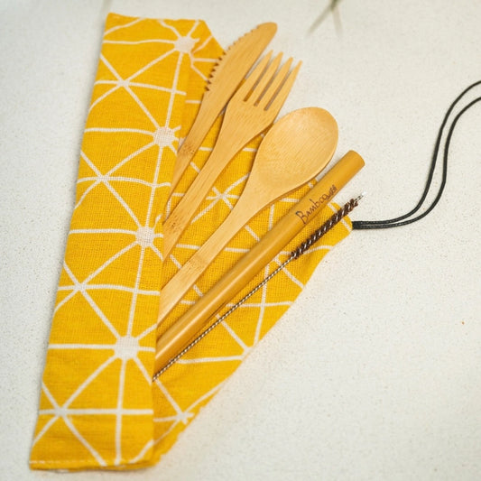 Cutlery Set Yellow