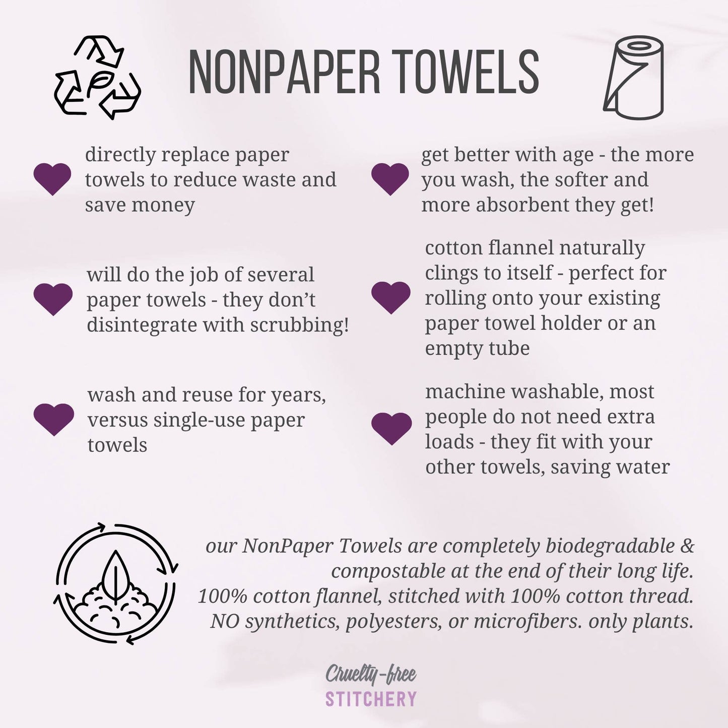 NonPaper Towels - Blue Kitchen Plaid