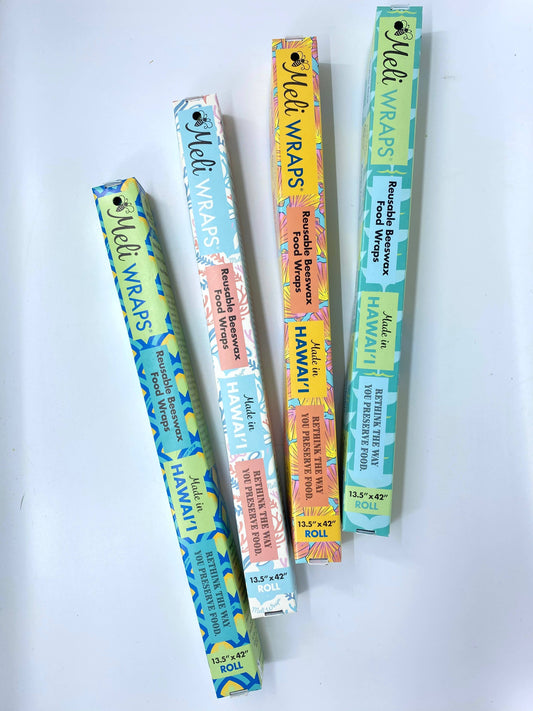 Reusable Beeswax Wrap Bulk Roll Case of 18~Variety of Prints