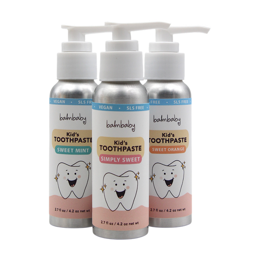 All Natural Kids Toothpaste - w/ Pump by Balm Baby
